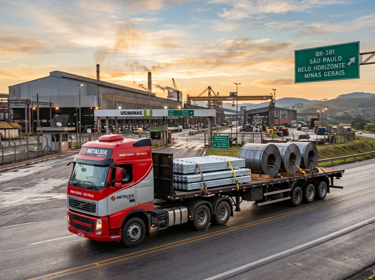 Logística Rodoviária Sul de MG e SP